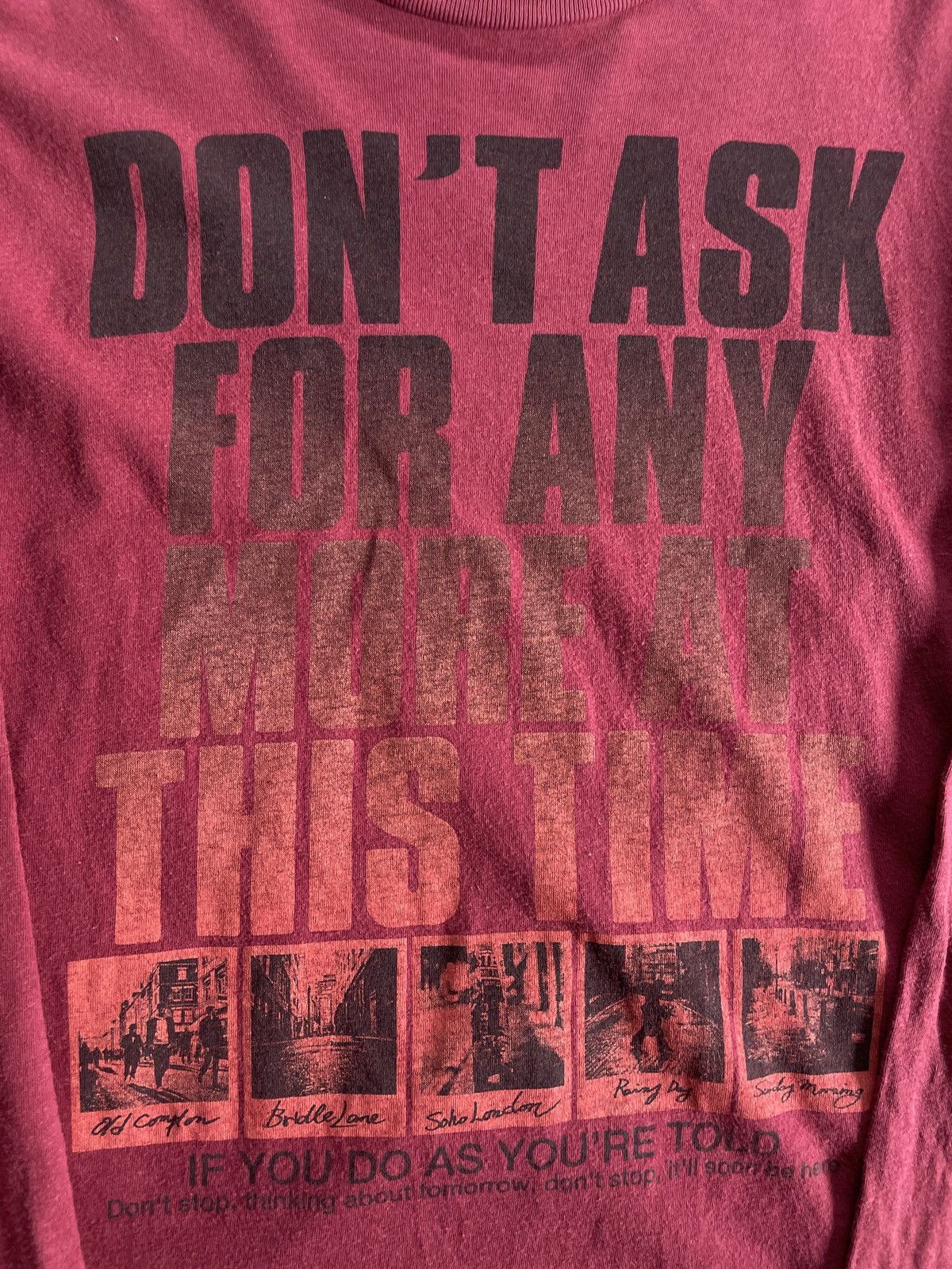 If Six Was Nine 2000s Japanese archive Vkei Poem Long Sleeve Tee Y2K Size US S / EU 44-46 / 1 - 6 Thumbnail