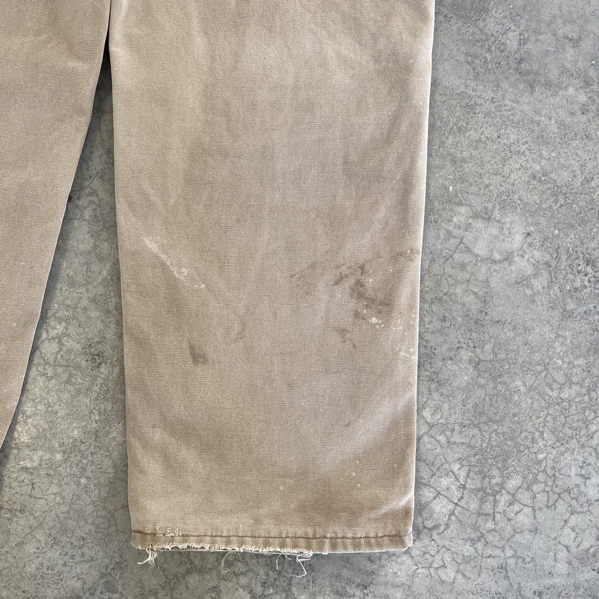 Carhartt VTG Carhartt Blanket Lined Distressed Dirty Carpenter Pants Size US 36 / EU 52 - 21 Thumbnail
