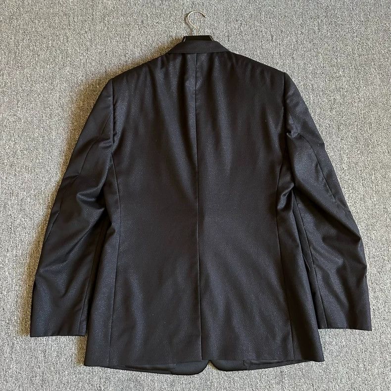 Dior Dior Rhinestone silk sword collar wool suit Size 54R - 4 Thumbnail