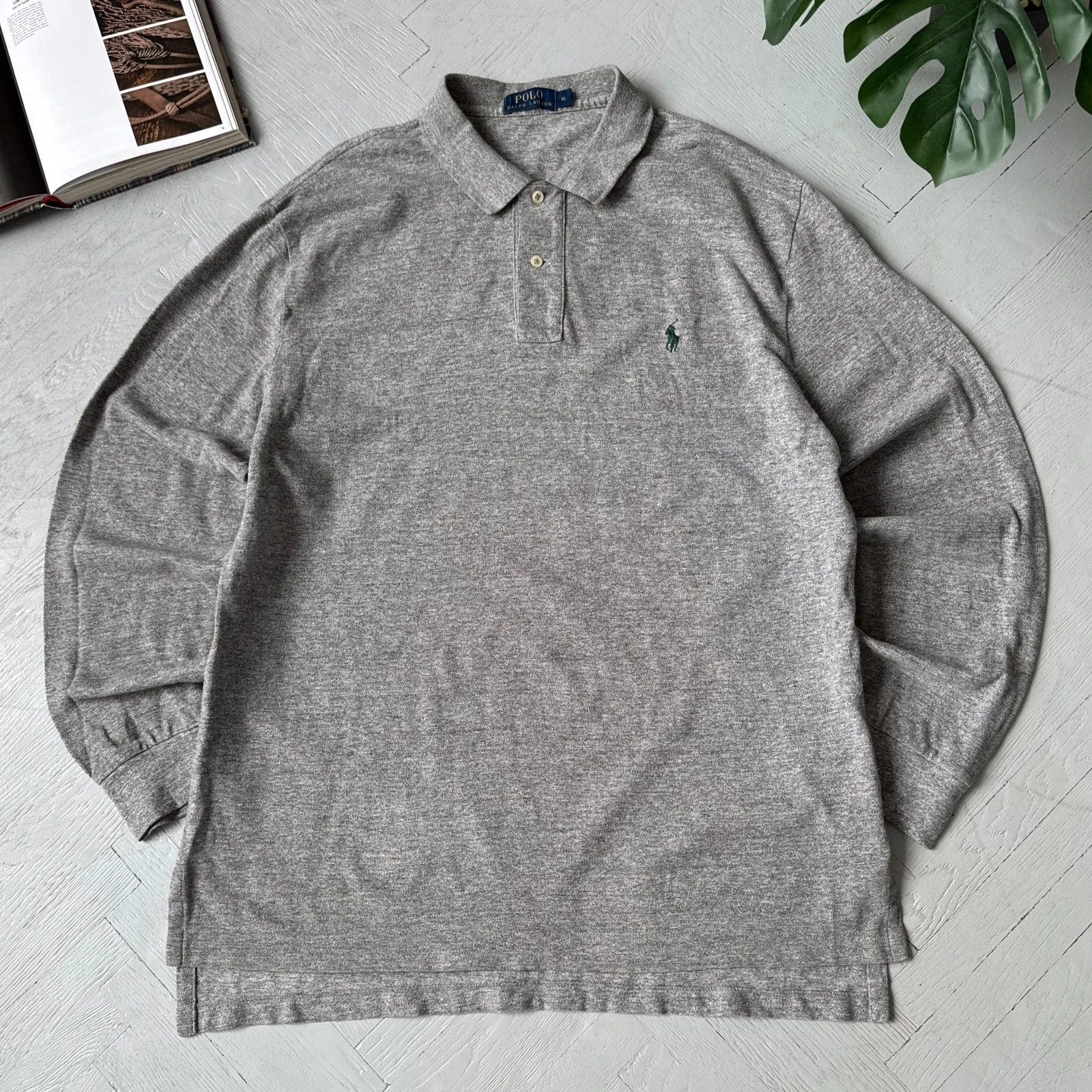 Polo Ralph Lauren Vintage Polo by Ralph Lauren Preppy Cotton Long Sleeve Shirt Size US XL / EU 56 / 4 - 1 Thumbnail