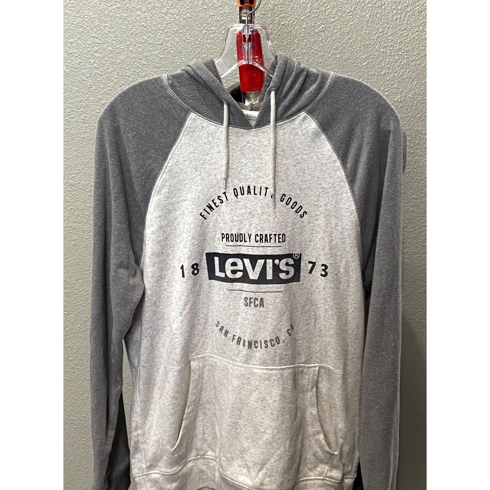 KangaROOS Levis Hoody SWEATER Kangaroo Pocket Logo Small S Mens Multicolor Shirt Sweatshirt Size US S / EU 44-46 / 1 - 2 Thumbnail