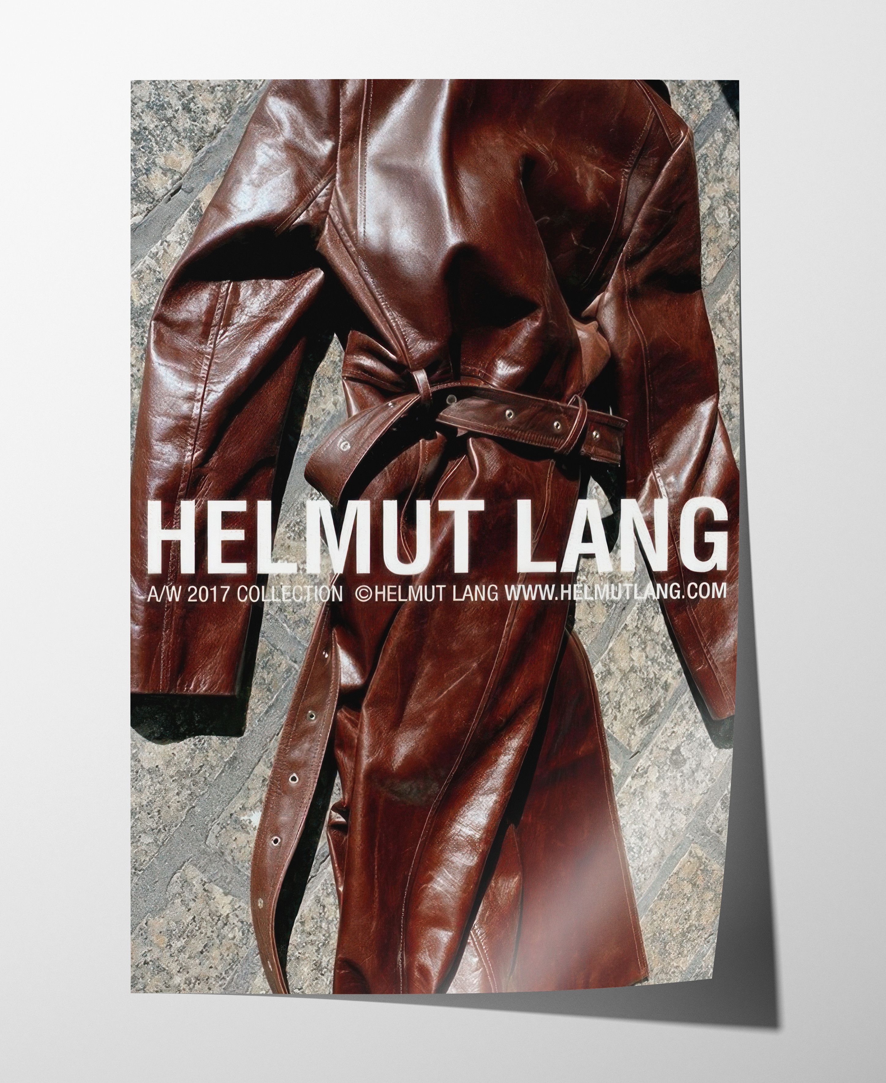 Helmut Lang 90s Helmut Lang Poster Gift Vintage Archive Lookbook Logo Size ONE SIZE - 1 Thumbnail