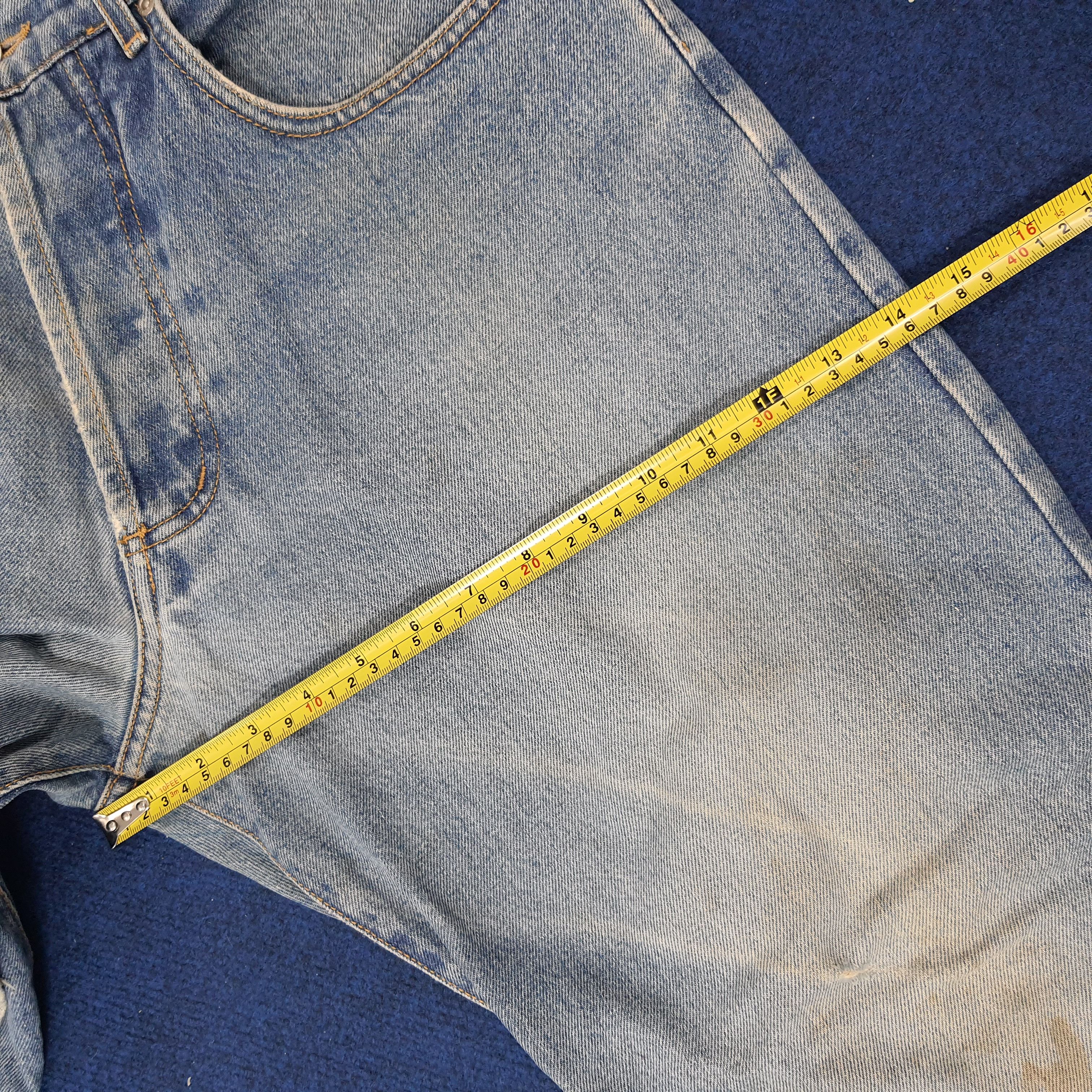 Stussy × Vintage Vintage Stussy Streetwear Custom Logo Jeans Size US 32 / EU 48 - 16 Thumbnail