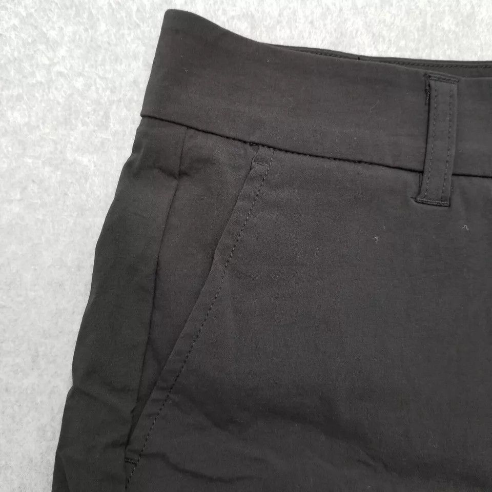 J.Crew J Crew Shorts Womens 4 Black Pockets Chino Casual Size 27" / US 4 / IT 40 - 2 Thumbnail