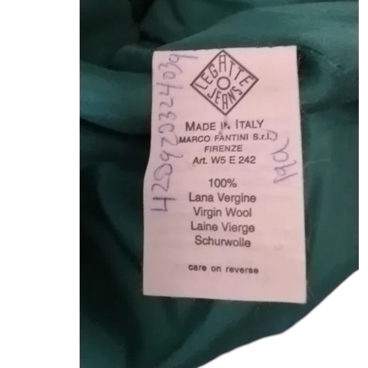 Other Archival y2k coat sz XS/S Legatte Jeans Virgin Wool Size XS / US 0-2 / IT 36-38 - 3 Thumbnail