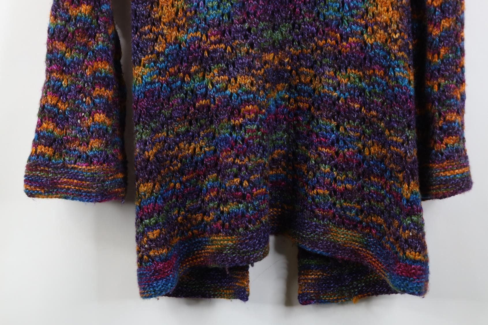 Vintage Vintage 90s Babydoll Bella Fairy Rainbow Sleeve Sweater Size S / US 4 / IT 40 - 10 Thumbnail