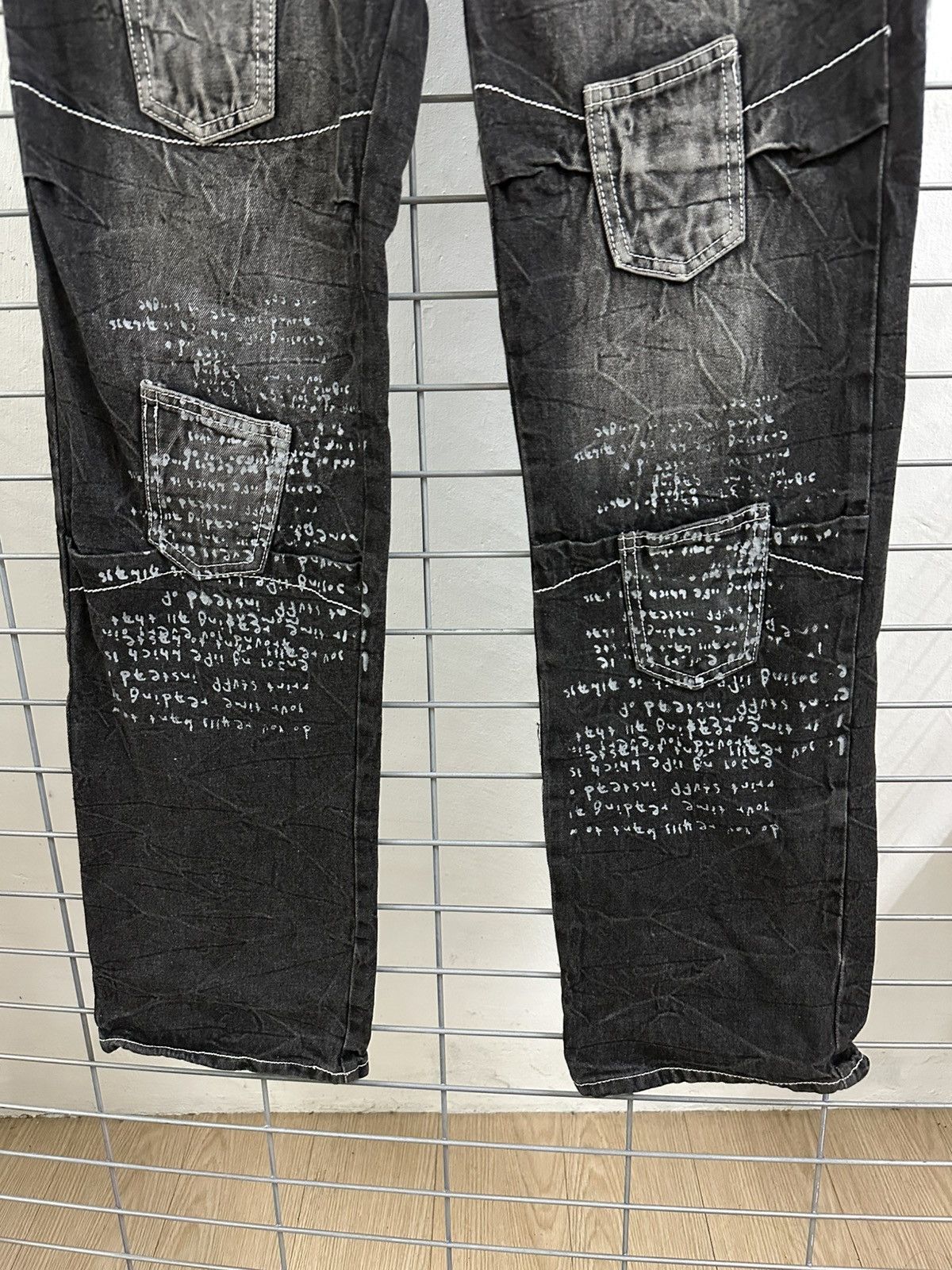 If Six Was Nine × Japanese Brand Rare And Beautiful Aston Design Multi Pocket Punk Bush Pants Size US 34 / EU 50 - 5 Thumbnail