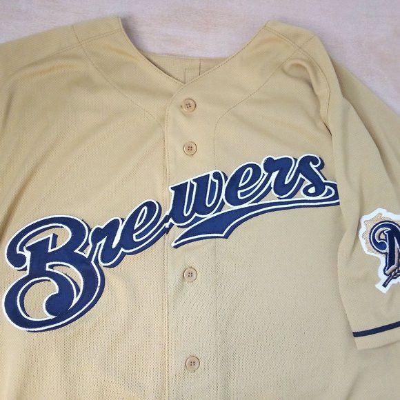 brewers gold jersey