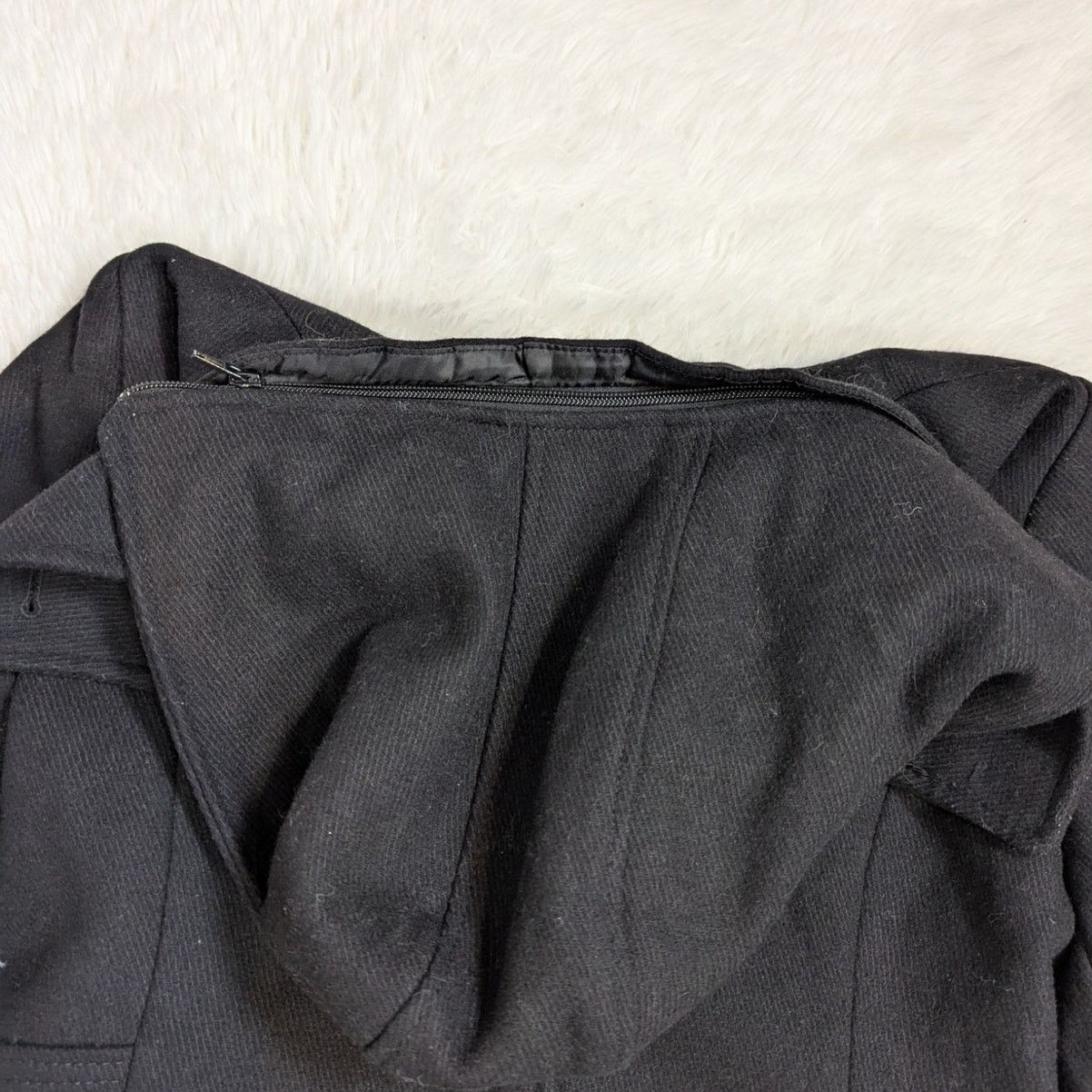 Kenneth Cole Kenneth Cole Wool Blend Overcoat Black Size 10 Size L / US 10 / IT 46 - 9 Thumbnail