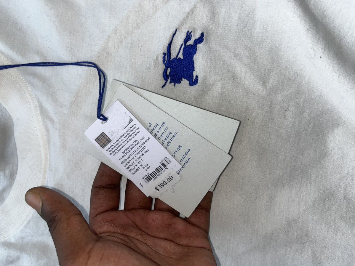 Burberry Burberry Salt white Tee Size US S / EU 44-46 / 1 - 7 Thumbnail