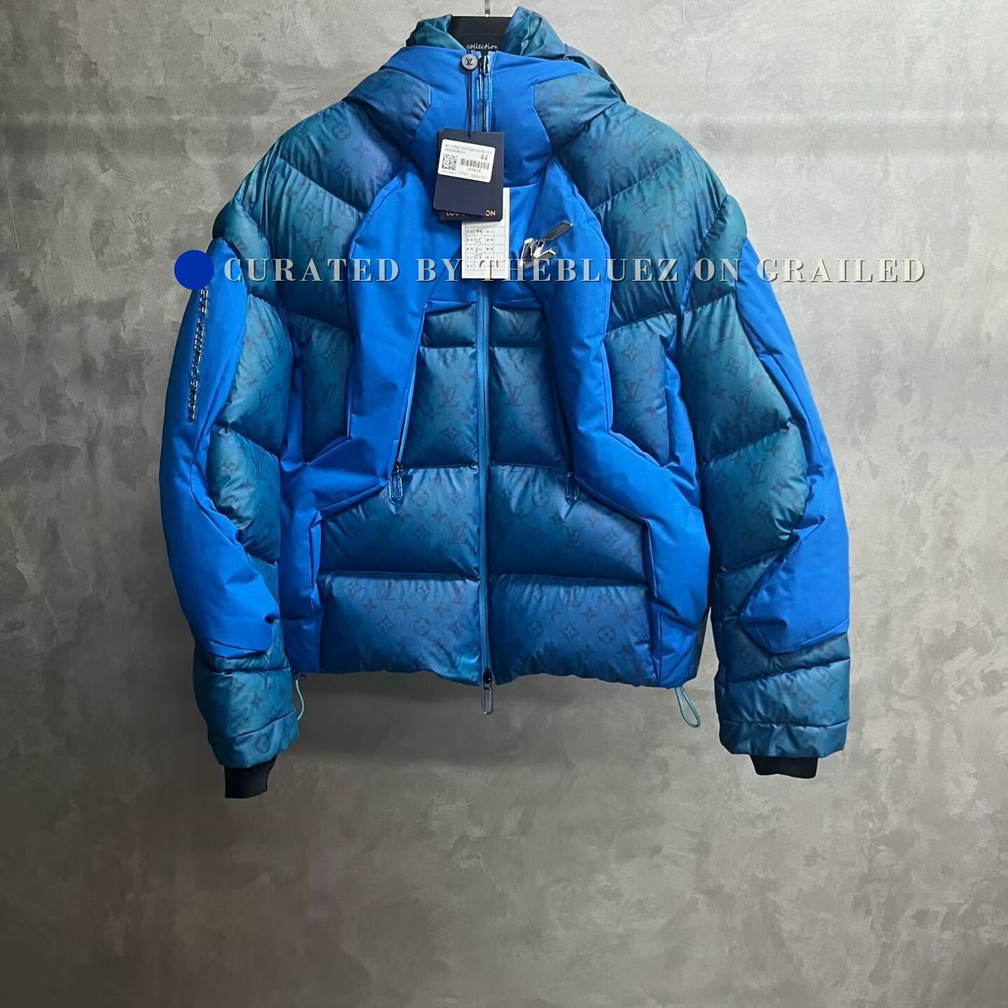 Louis Vuitton × Virgil Abloh LOUIS VUITTON Coat Jacket Logo 2054 