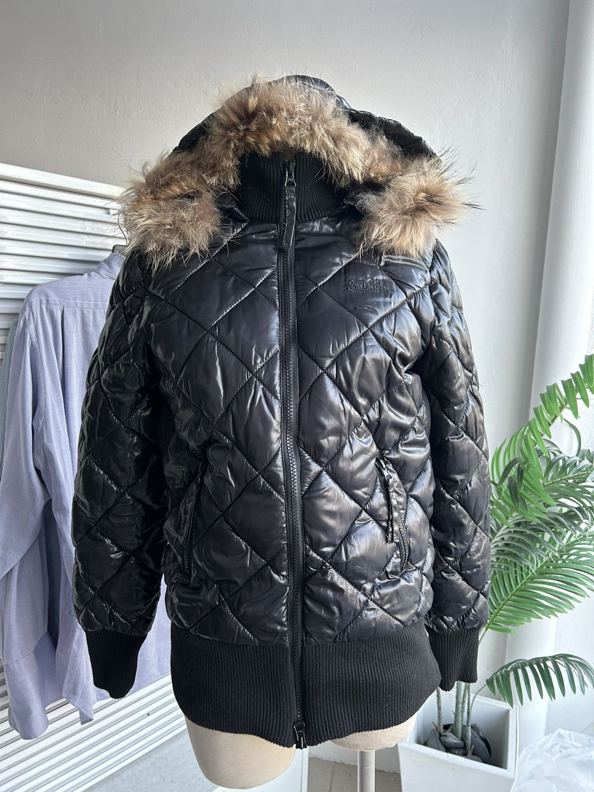 14th Addiction Puffer Jacket Fur Von Dutch Size US M / EU 48-50 / 2 - 17 Thumbnail