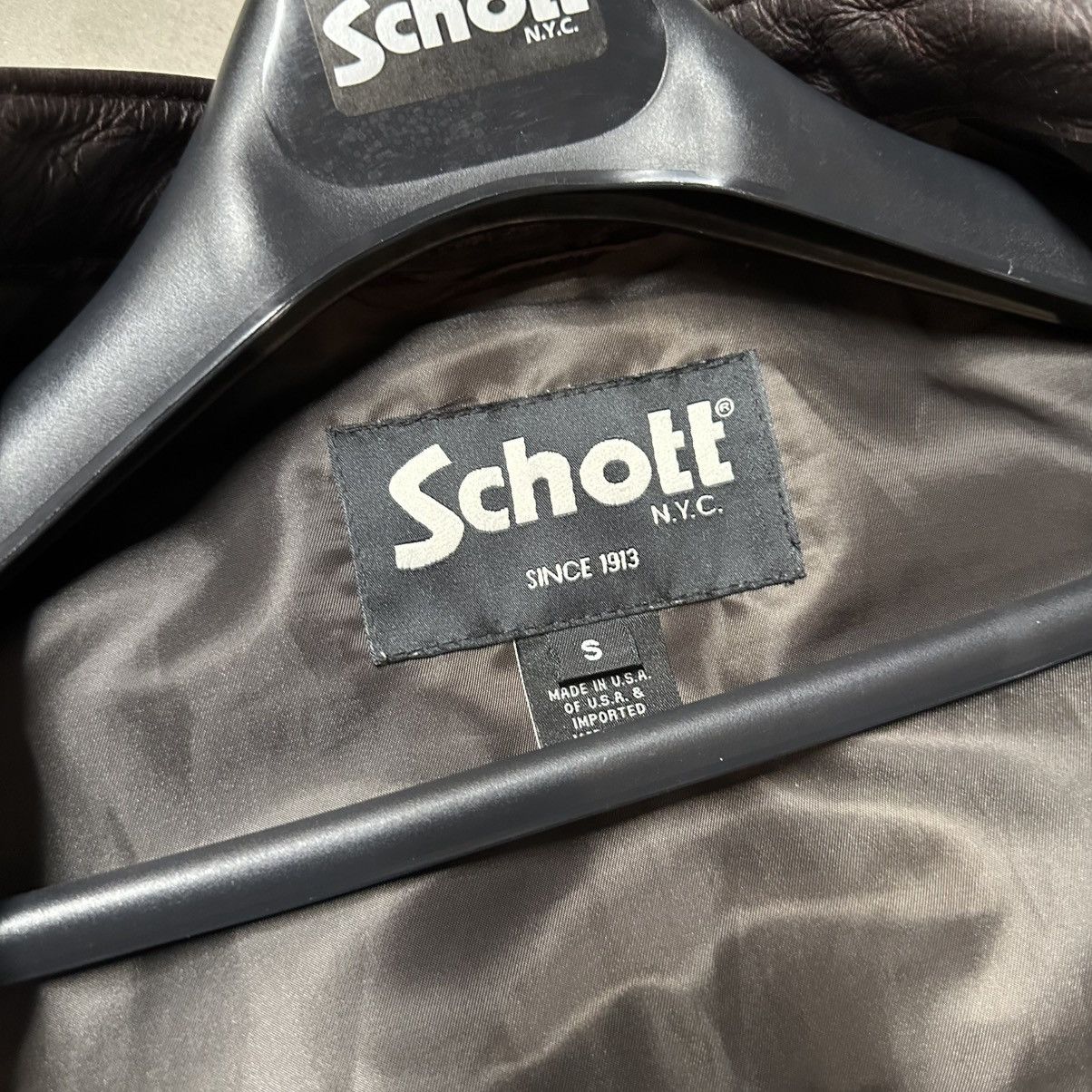 Schott Schott NYC Cafe Racer Jacket Size US S / EU 44-46 / 1 - 5 Thumbnail