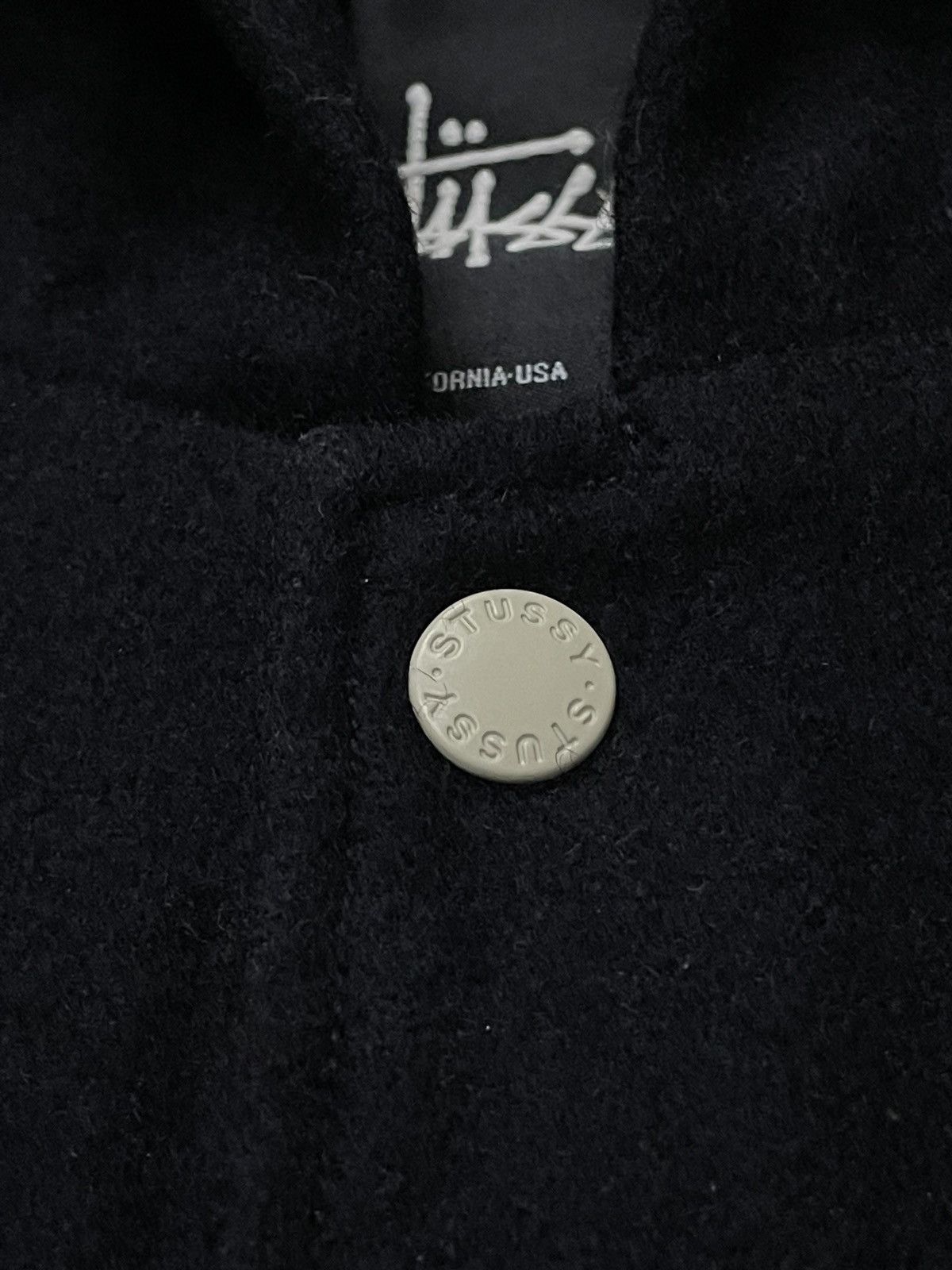 Stussy × Vintage Stussy International Tour Wool Varsity Hooded Jacket Size US S / EU 44-46 / 1 - 10 Thumbnail