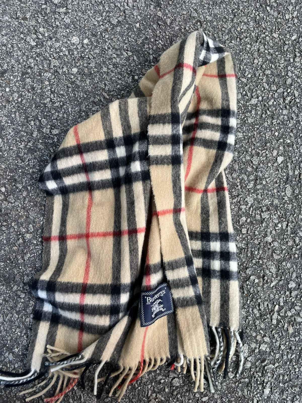 Burberry Vtg Burberrys Scarf/Muffler Size ONE SIZE - 5 Thumbnail