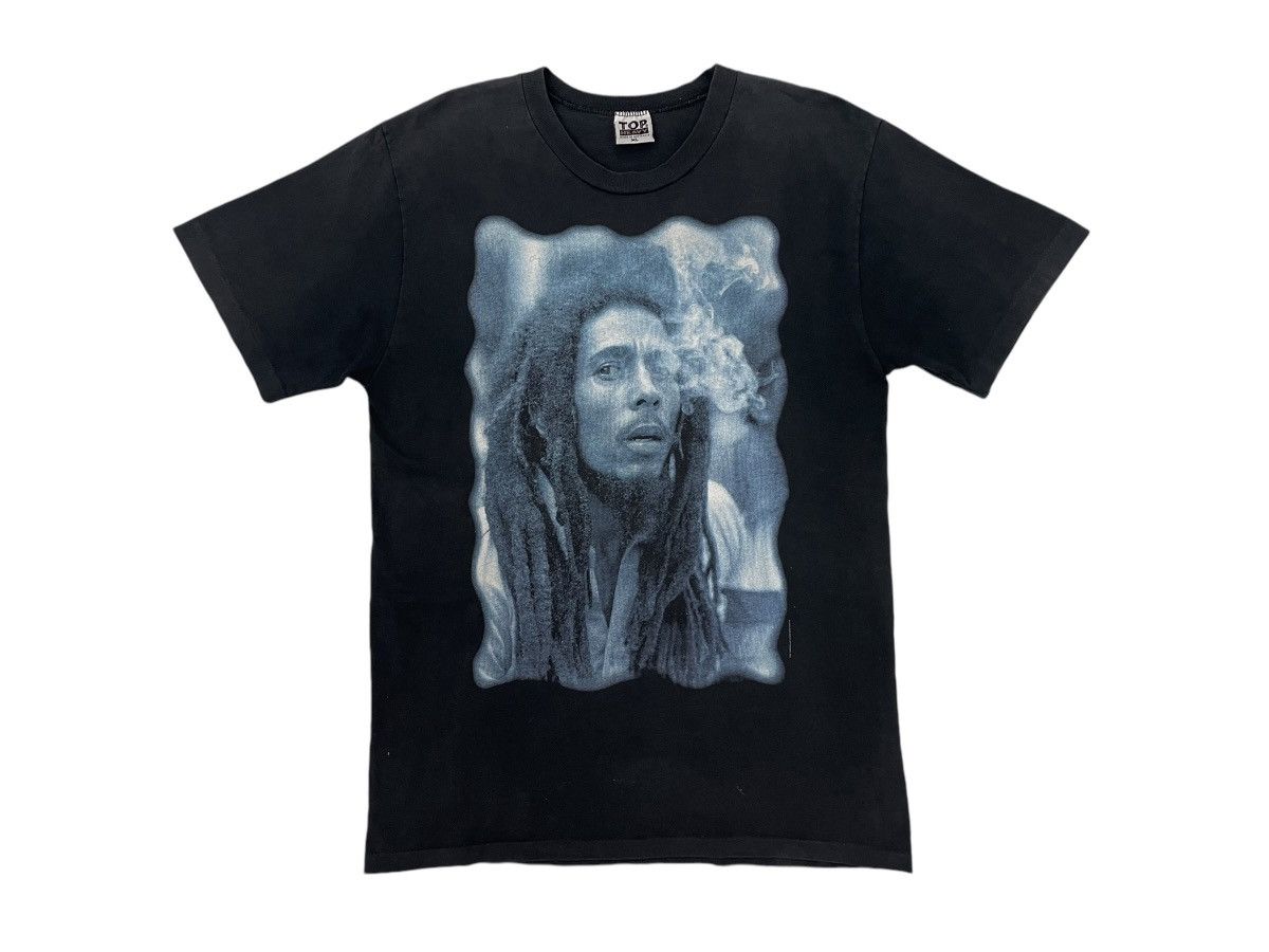 Bob Marley × Vintage Vintage 1994 Bob Marley photo tee Size US XL / EU 56 / 4 - 1 Thumbnail