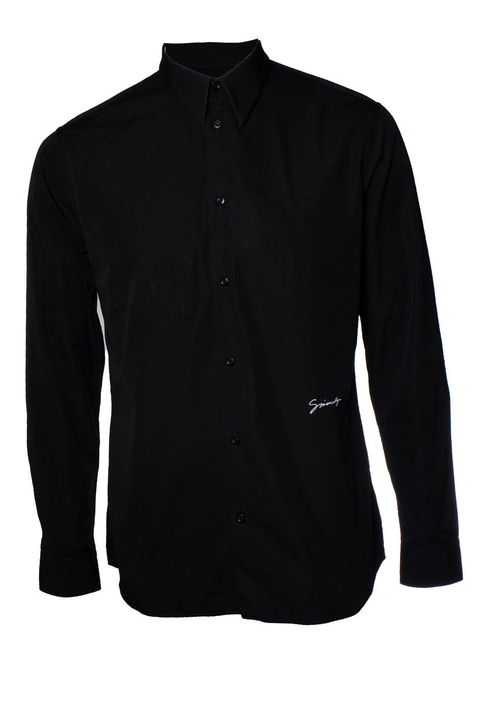 Givenchy Givenchy, Black cotton shirt with logo Size US L / EU 52-54 / 3 - 1 Thumbnail
