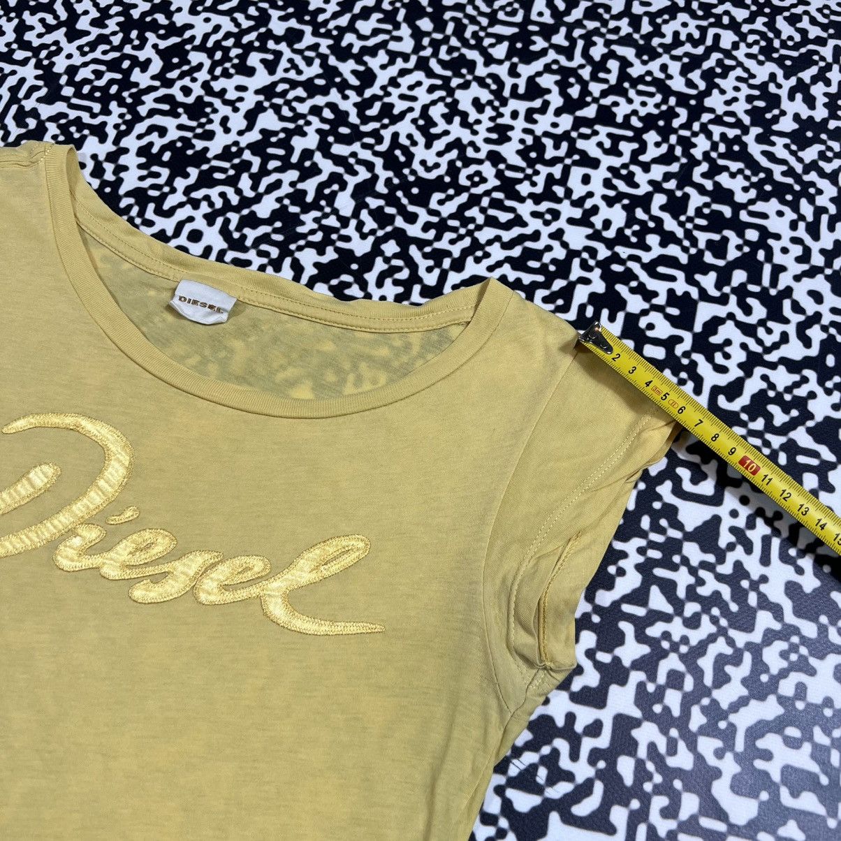 Diesel Vintage Y2K Diesel Big Logo Retro Casual T-shirt 90s Style Size S / US 4 / IT 40 - 14 Thumbnail