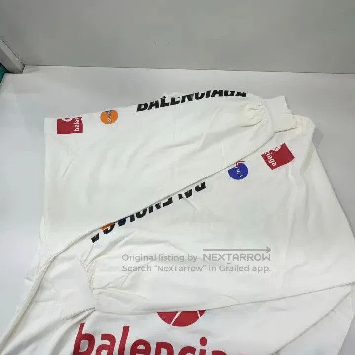 Balenciaga Balenciaga FW23 Letter Print Long Sleeve T-Shirt. Size US M / EU 48-50 / 2 - 8 Thumbnail