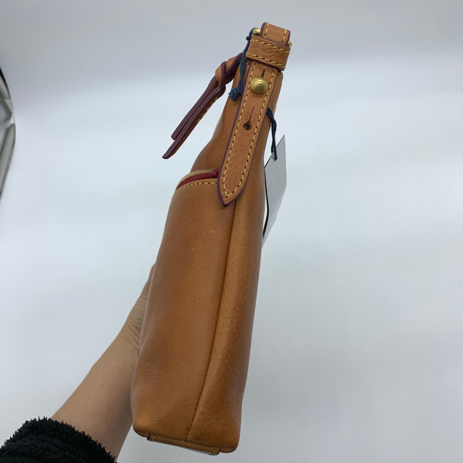 Dooney & Bourke Dooney & Bourke Leather Crossbody Purse Letter Carrier Size ONE SIZE - 10 Thumbnail