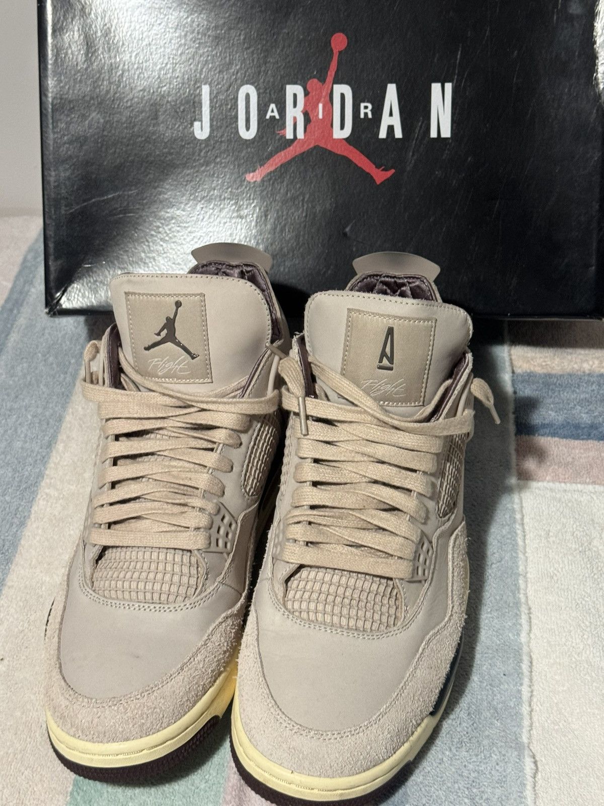 A Ma Maniere × Jordan Brand A Ma Maniere Jordan 4 Size US 12 / EU 45 - 4 Thumbnail