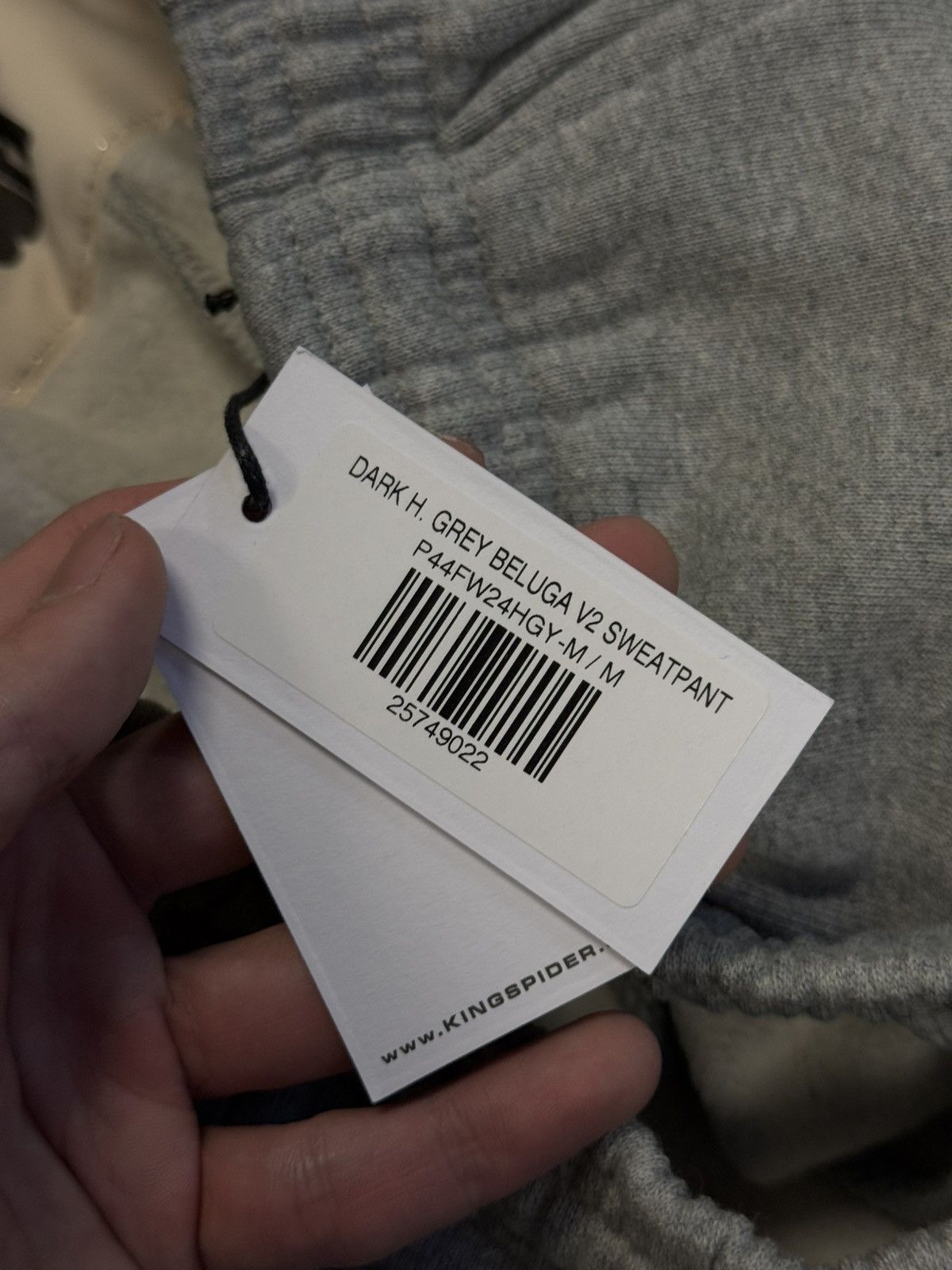 Sp5der Sp5der Worldwide Grey Beluga Size M (NEW) Size US 30 / EU 46 - 7 Thumbnail