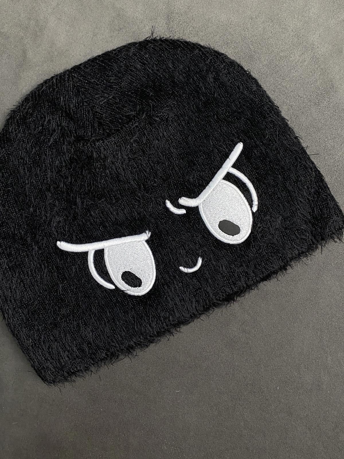Designer × Named Collective Deadstock Named Collective No Cuff Knit Black Beanie OS Size ONE SIZE - 2 Thumbnail