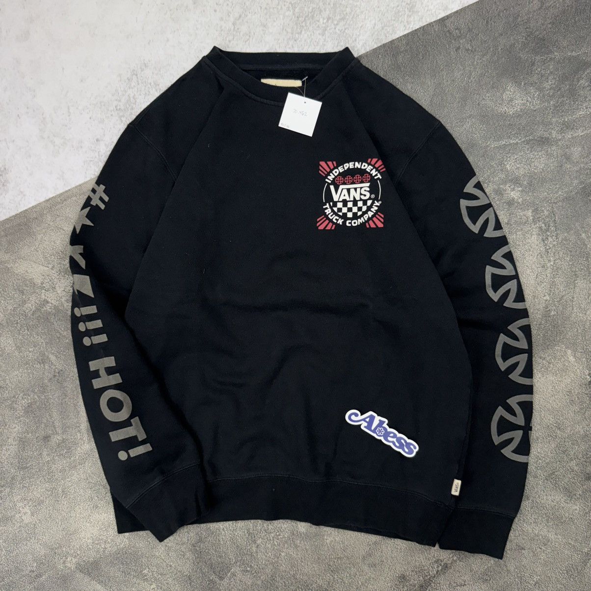 Vans INDEPENDENT truck co. X VANS sweatshirt black logo Size US L / EU 52-54 / 3 - 1 Thumbnail