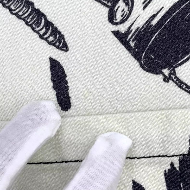Louis Vuitton Louis Vuitton 23 color-block cartoon graffiti print cotton Size US S / EU 44-46 / 1 - 9 Thumbnail