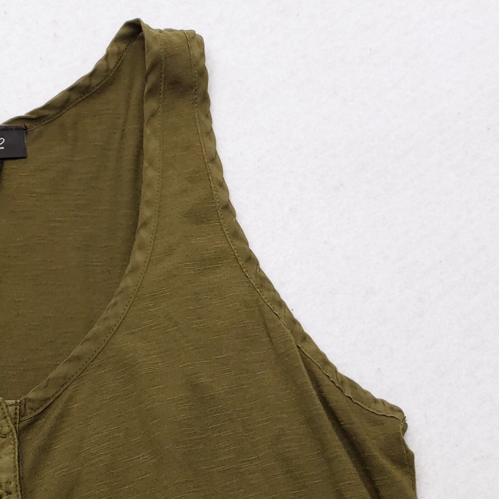 Mossimo Mossimo Casual Tank Top Shirt Womens Size Medium M Green Size M / US 6-8 / IT 42-44 - 6 Thumbnail