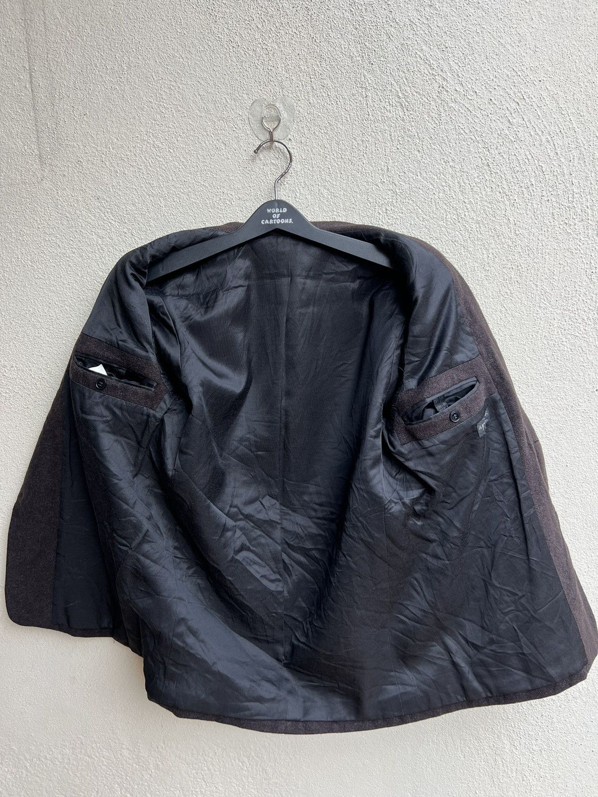agnes b. Vintage Agnes B. Homme Paris 100% Wool Blazer Coat Jacket Size US M / EU 48-50 / 2 - 16 Thumbnail