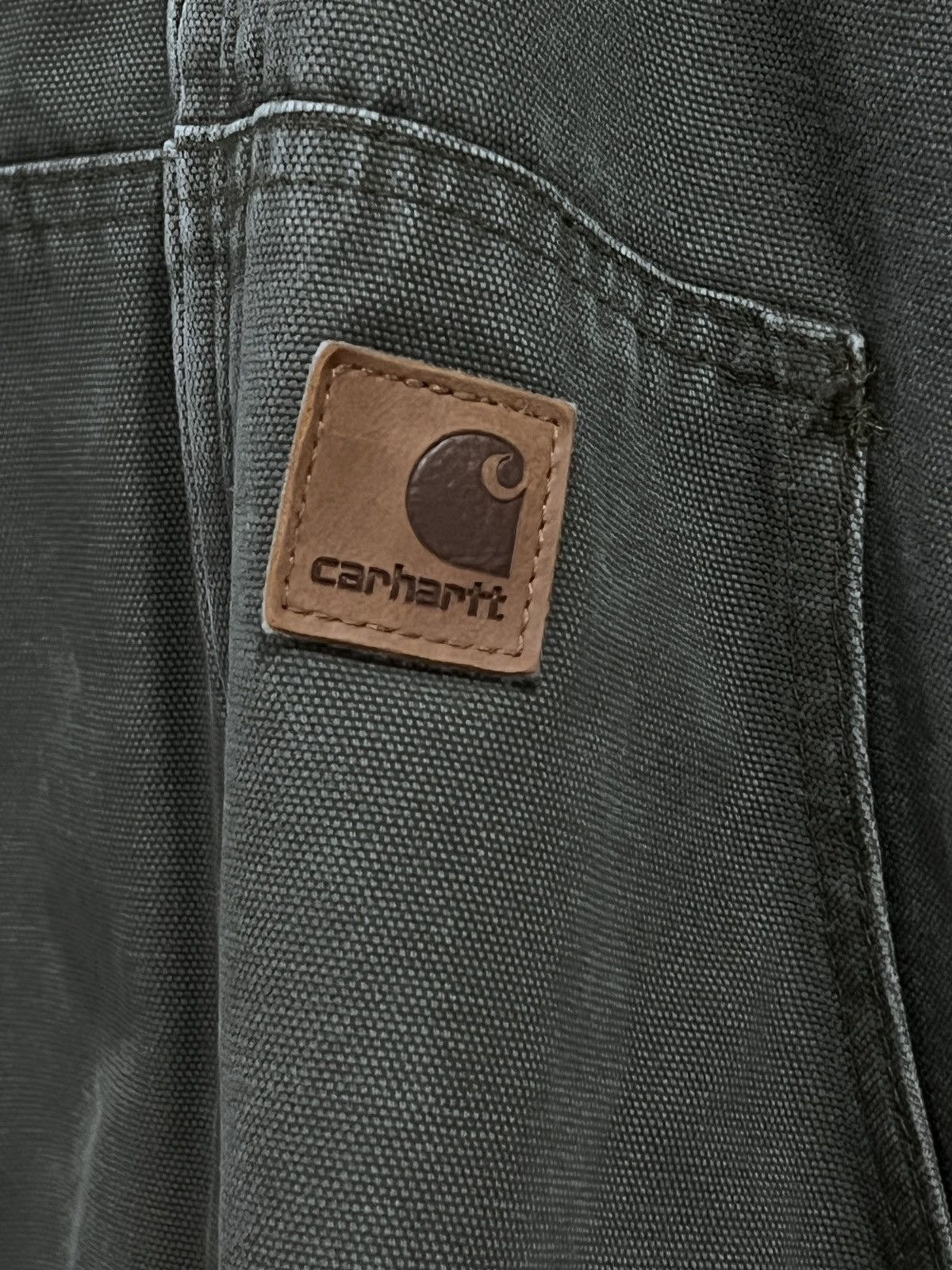 Carhartt × Vintage Carhartt Olive Green Jacket Size US XL / EU 56 / 4 - 3 Thumbnail