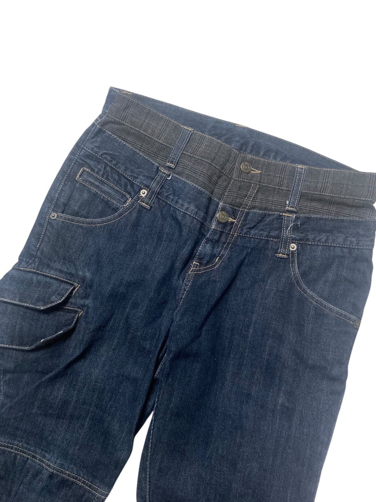 2000s PPFM Double Waist Mulipocket Bondage Jean