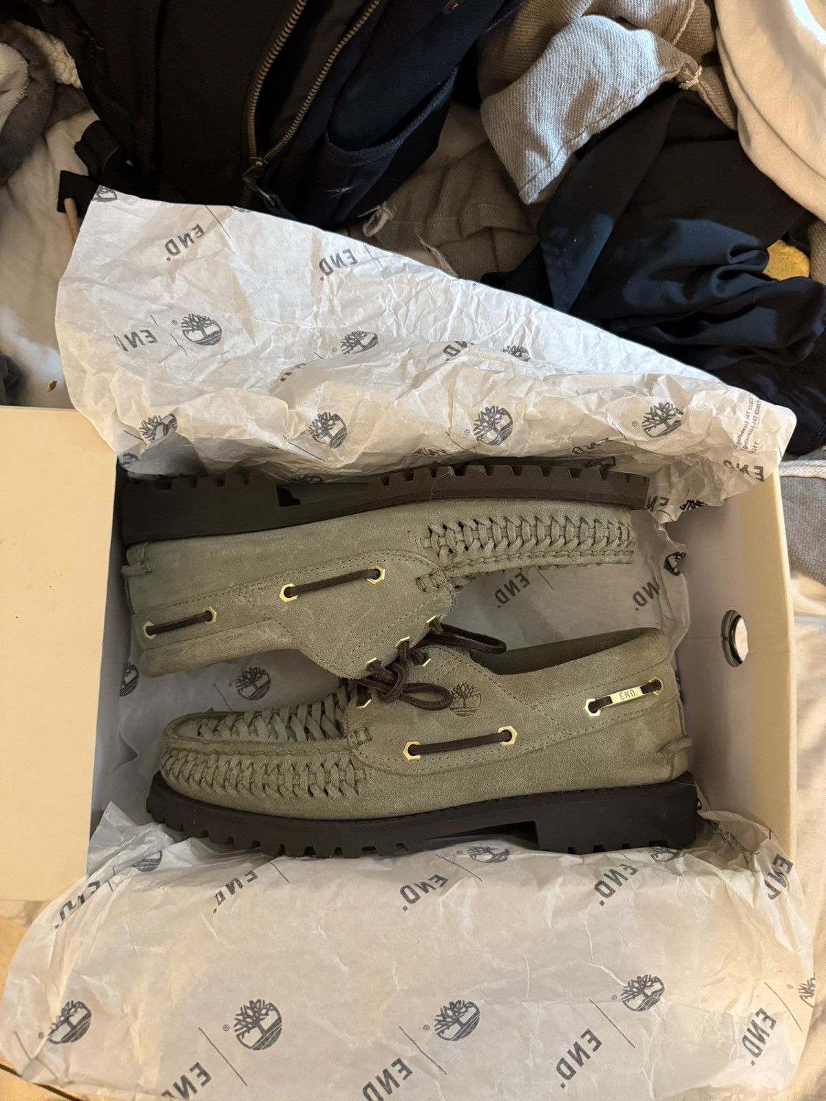 Timberland Timberland x END three eye boat shoe Size US 9.5 / EU 42-43 - 2 Thumbnail