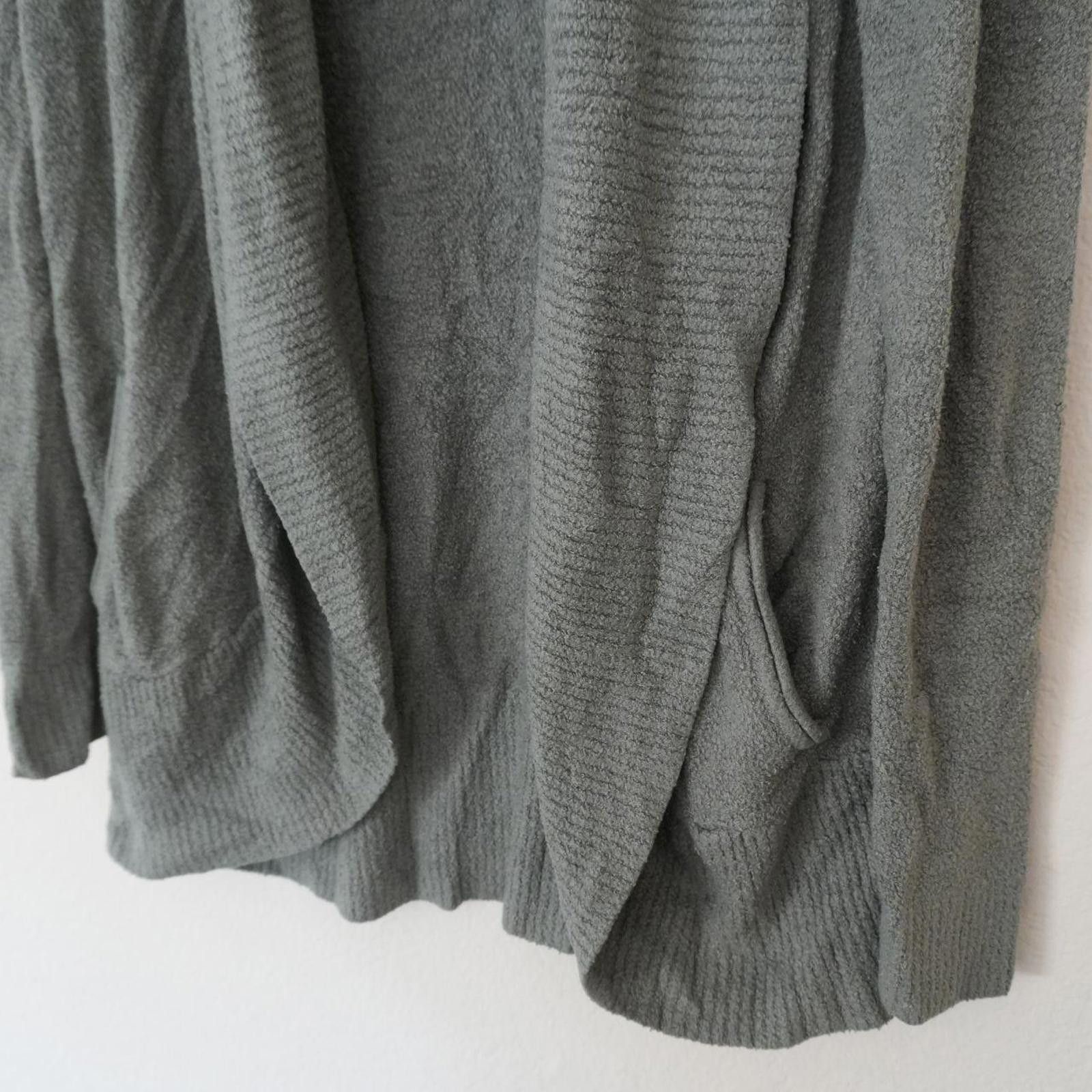 Other Barefoot Dreams Cardigan Women's L/XL Green Cozychic Lite Size L / US 10 / IT 46 - 2 Thumbnail