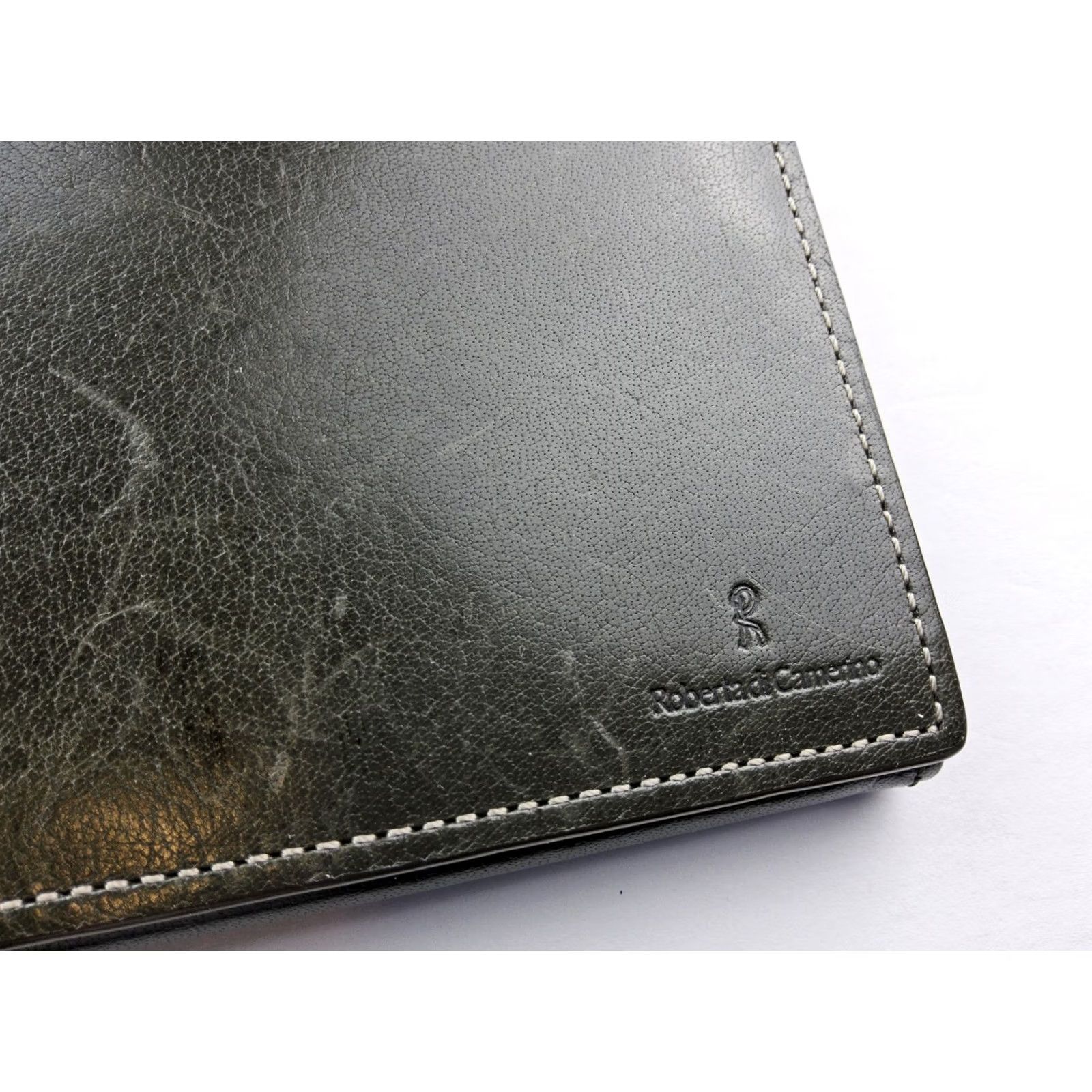 Roberta di Camerino Roberto di Camerino Wallet Bifold Leather Brown Long Full Size Male Men Size ONE SIZE - 2 Thumbnail