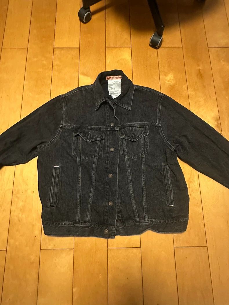 Acne Studios acne studios Washed black denim jacket 2502-Nextarrow Size US M / EU 48-50 / 2 - 2 Thumbnail