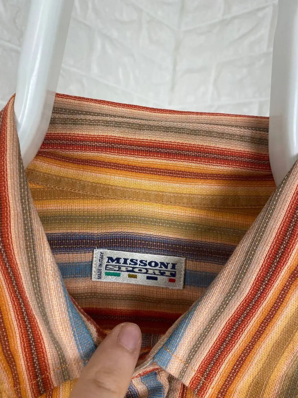 Missoni Missoni Sport Button Front Shirt Multicolor Striped Size US S / EU 44-46 / 1 - 3 Thumbnail