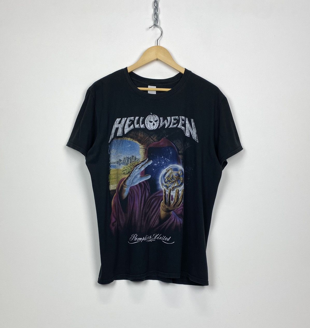 Band Tees Vintage Helloween The Legend Lives One World Tour Rock Tee Size US S / EU 44-46 / 1 - 1 Thumbnail
