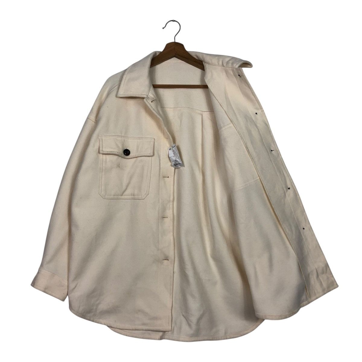 Japanese Brand 🔥VINTAGE WOOL CHORE BUTTON JACKET GU JAPAN ISSEY MIYAKE Size US L / EU 52-54 / 3 - 13 Thumbnail