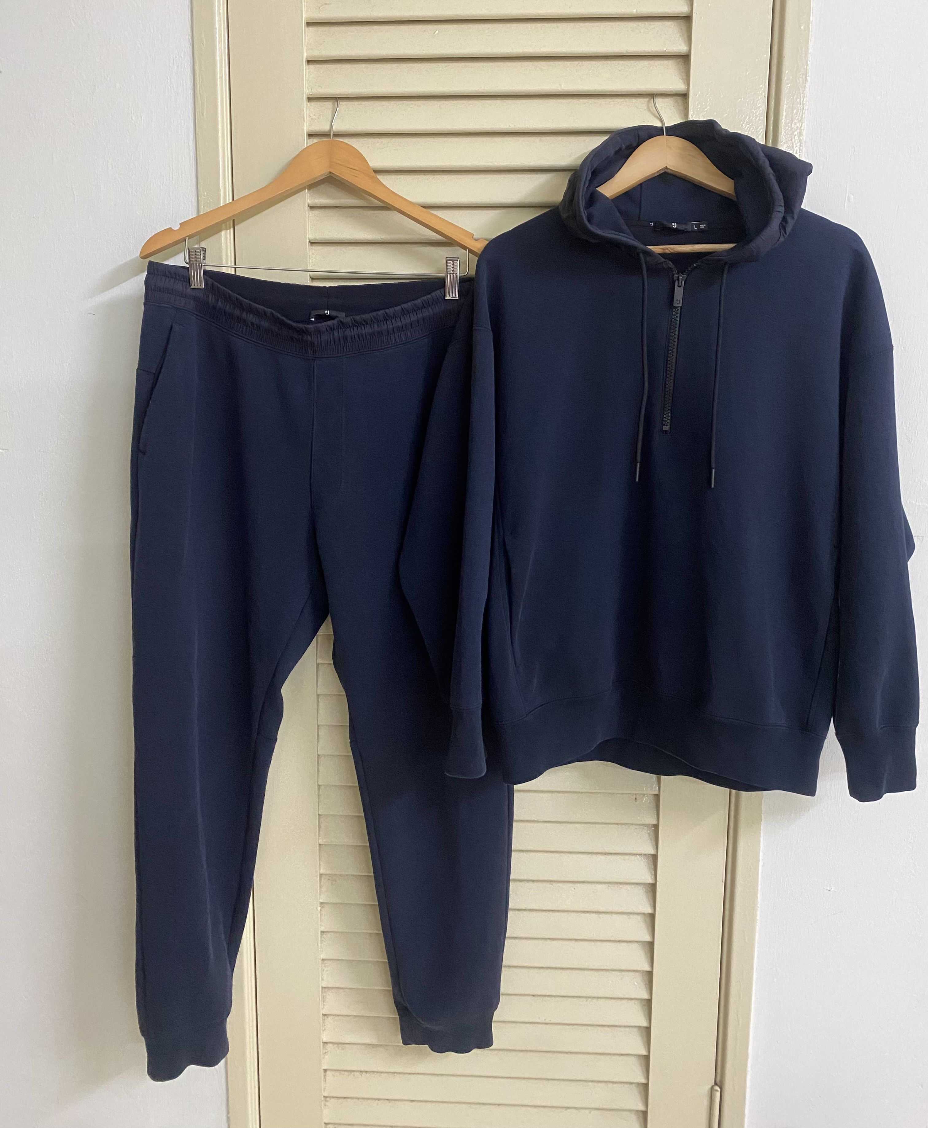 Jil Sander Oversized Jil Sander J+ Hoodie Sweater & Jogger Pants Size US L / EU 52-54 / 3 - 2 Thumbnail