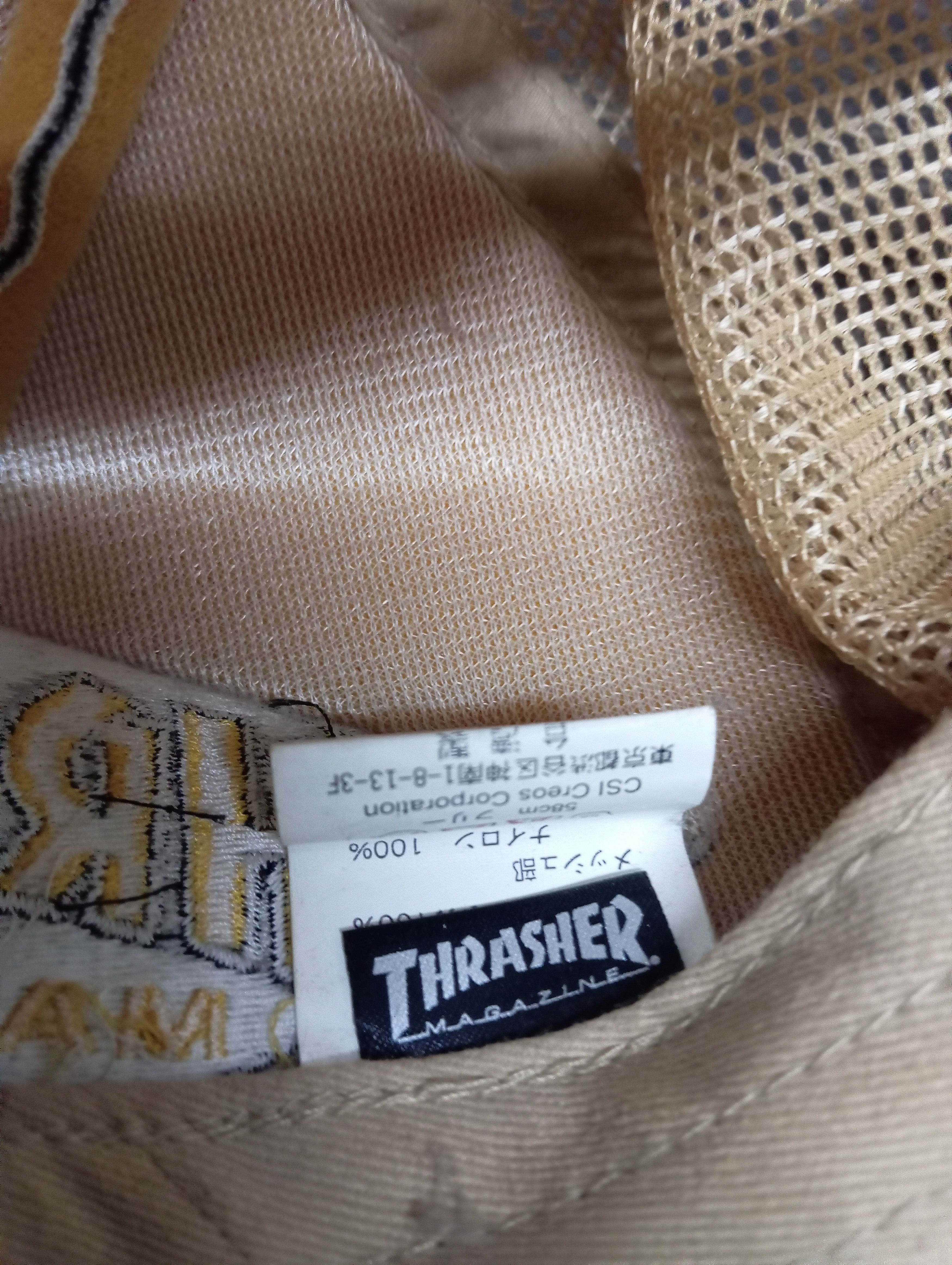 Thrasher Vintage Thrasher Trucker Hat Size ONE SIZE - 3 Thumbnail