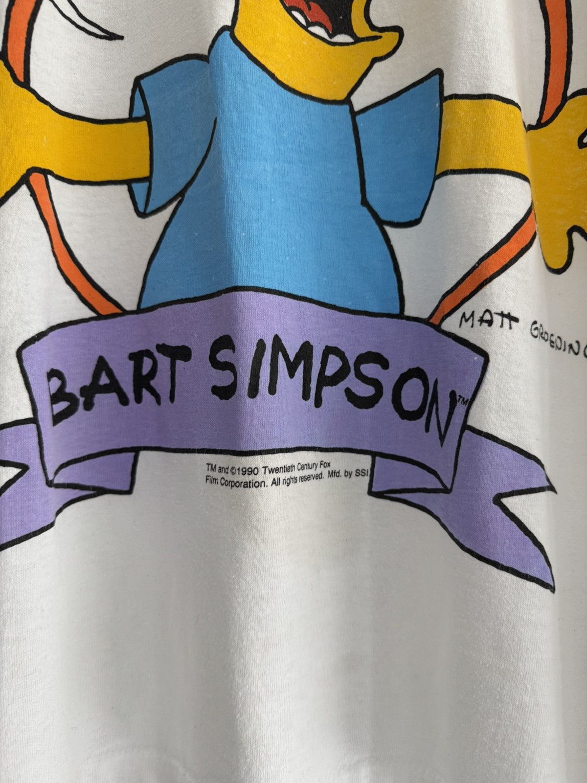 The Simpsons × Vintage Vintage 1990 Bart Simpson Promo Tee Size US L / EU 52-54 / 3 - 3 Thumbnail