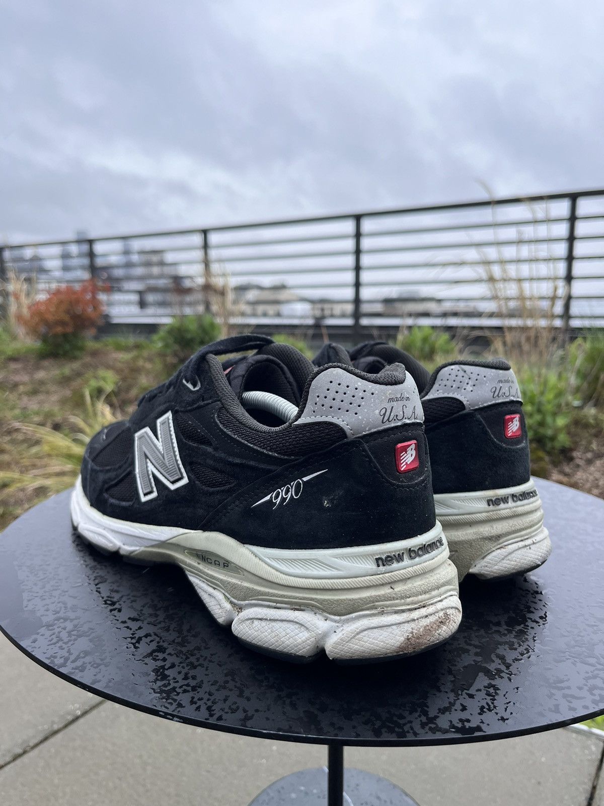 New Balance New Balance 990v3 Kith Black Size US 12 / EU 45 - 3 Thumbnail