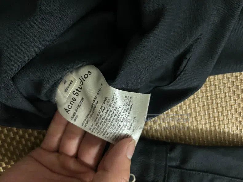 Acne Studios Acne Studios Solid Color Single-Breasted Long Sleeve Shirt Size US M / EU 48-50 / 2 - 3 Thumbnail