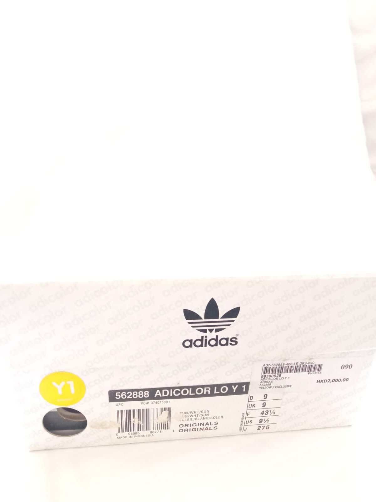 Adidas Adidas Adocolor Lo Y1 - Ray Fong Originals Size US 9.5 / EU 42-43 - 7 Thumbnail
