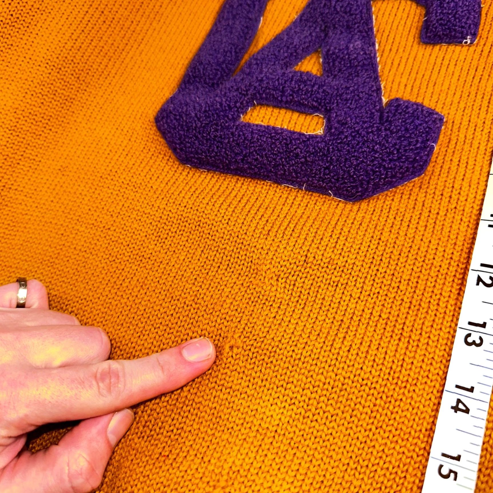 Vintage VINTAGE California VTG 1920s Letterman Sweater Varsity Letter University Wool Antique 20 Size US S / EU 44-46 / 1 - 5 Thumbnail