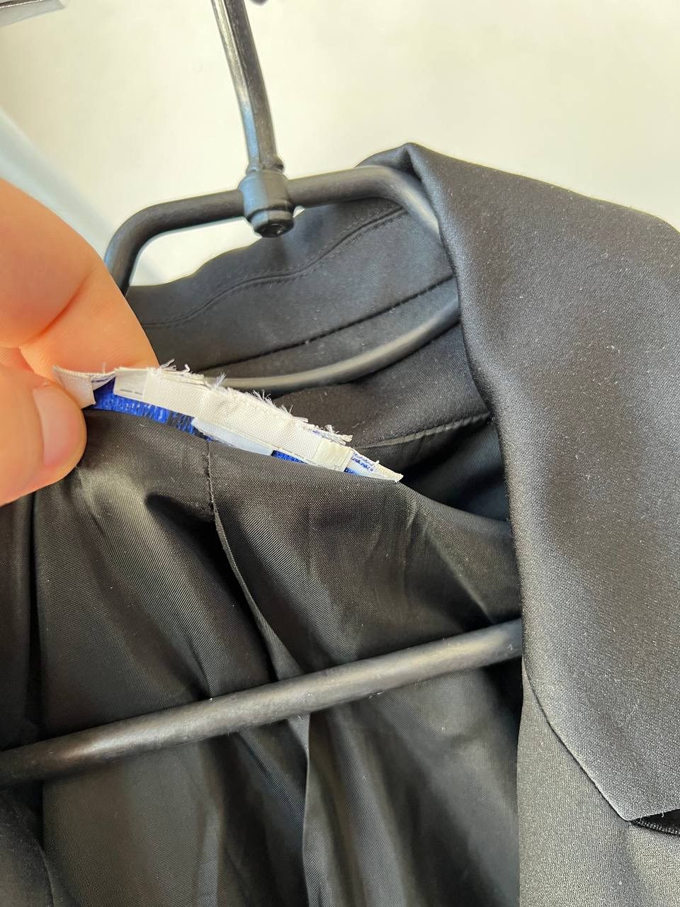 Yves Saint Laurent YVES SAINT LAURENT VARIATION BLACK WOOL RARE TUXEDO BLAZER M Size M / US 6-8 / IT 42-44 - 7 Thumbnail