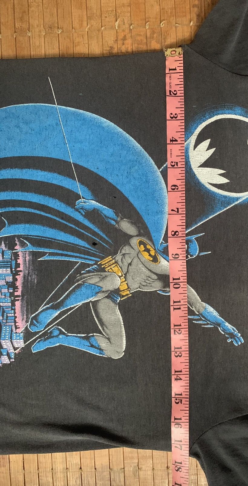 DC Comics Rare Distressed Vintage 80s Batman Superheroes DC Comic Tee Size US M / EU 48-50 / 2 - 25 Thumbnail