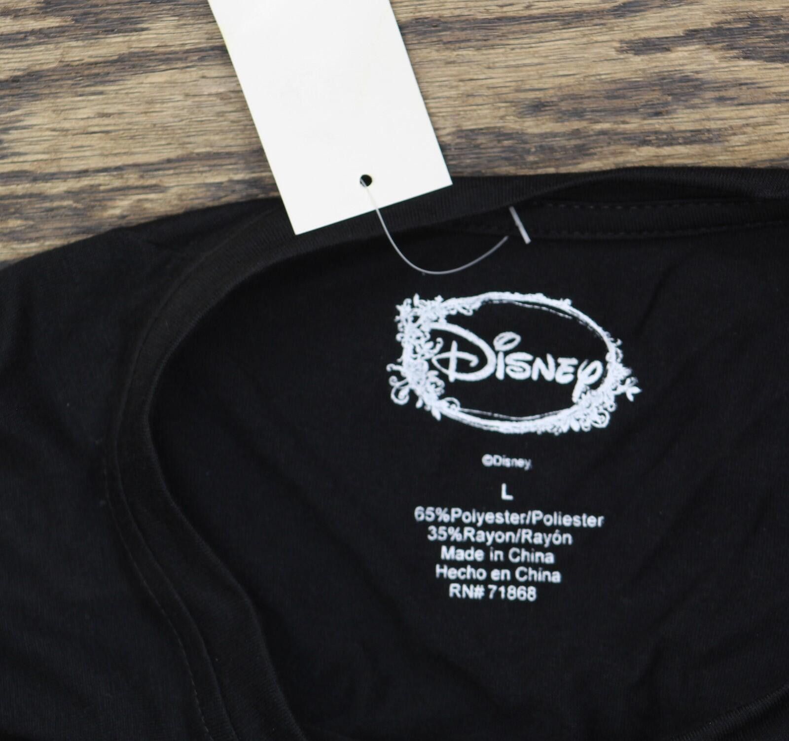 Disney Nwt Disney Juniors Ariel Cares Graphic T-shirt Tee Black L Size L / US 10 / IT 46 - 4 Thumbnail